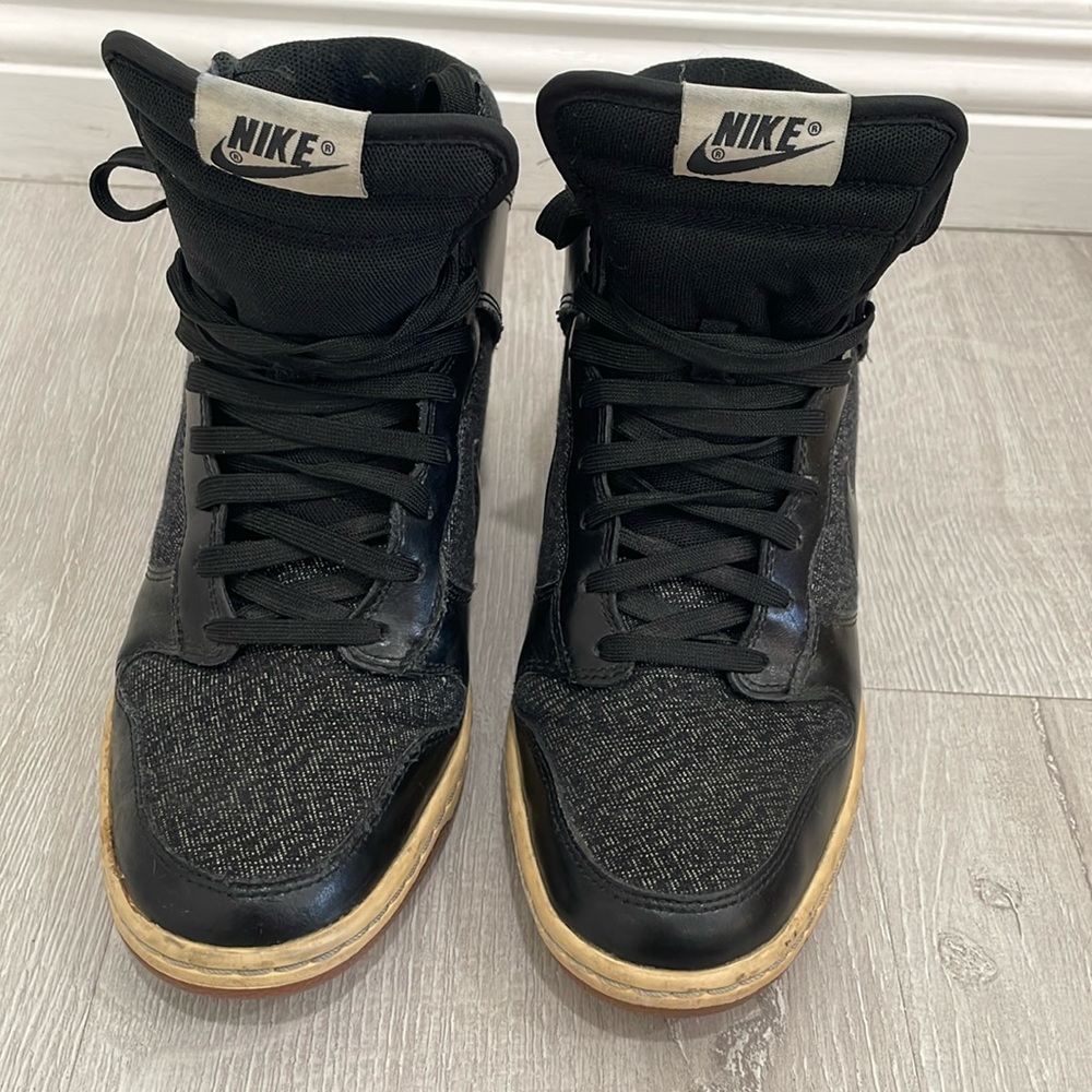 Nike heeled sneakers